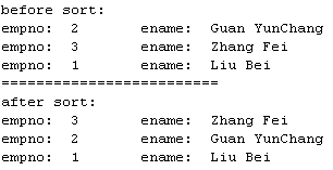 详解java Collections.sort的两种用法
