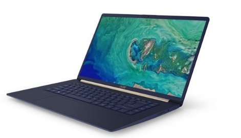 宏碁发布新款Swift5 Win10超极本 重量不足1Kg!