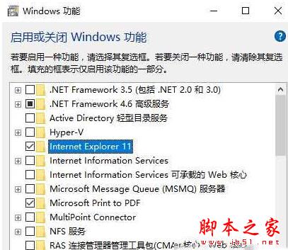 Win10安装不了IE11浏览器怎么办 Win10系统Windows功能安装不了IE11的两种解决方法