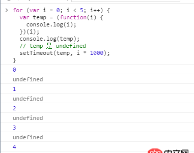 javascript - setTimeout第一个参数是立即执行函数，看不懂了
