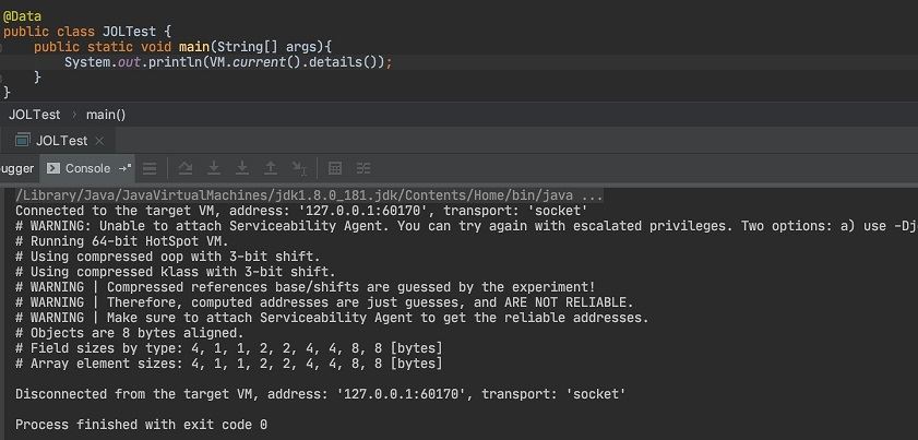 Java对象布局(JOL)实现过程解析