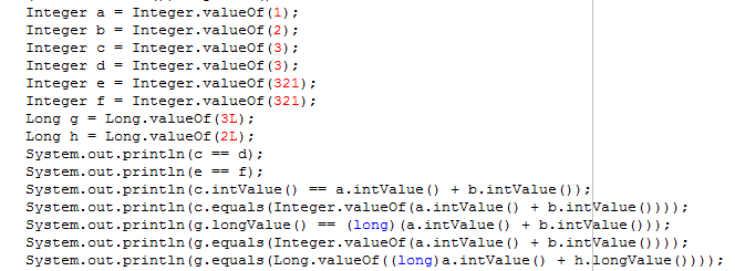通过实例了解Java Integer类和int的区别