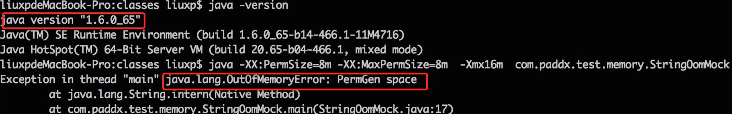 Java8内存模型PermGen Metaspace实例解析