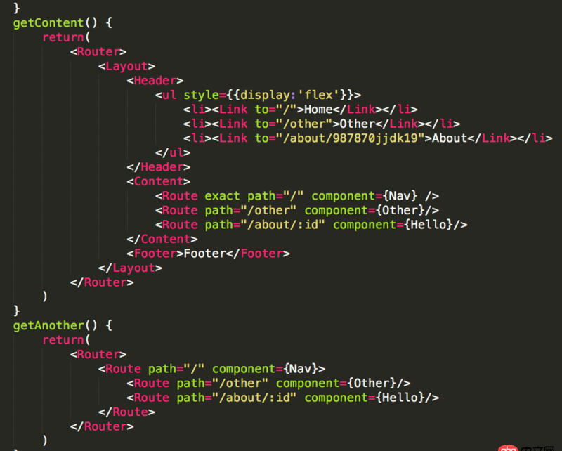 javascript - react-router路有嵌套问题？
