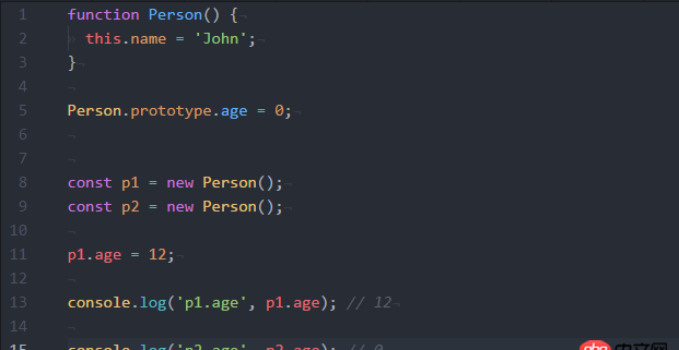 javascript - 原型对象prototype的问题