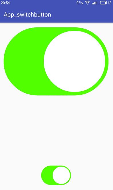 Android实现类似ios滑动按钮