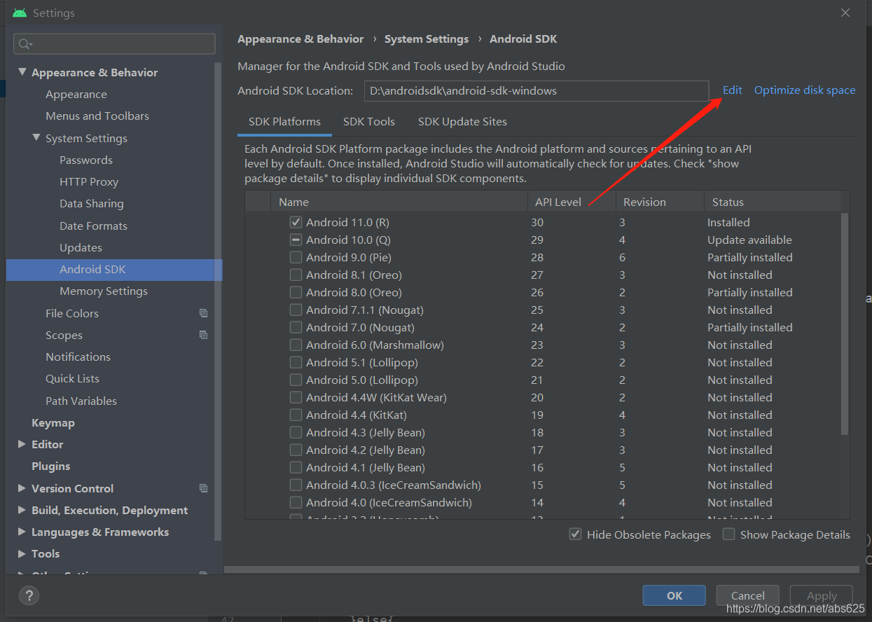 Android Studio配置(Android Studio4.1为例)