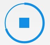 Android实现圆线按钮进度效果
