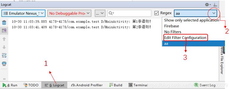 android studio打印日志语句Log.d()详解