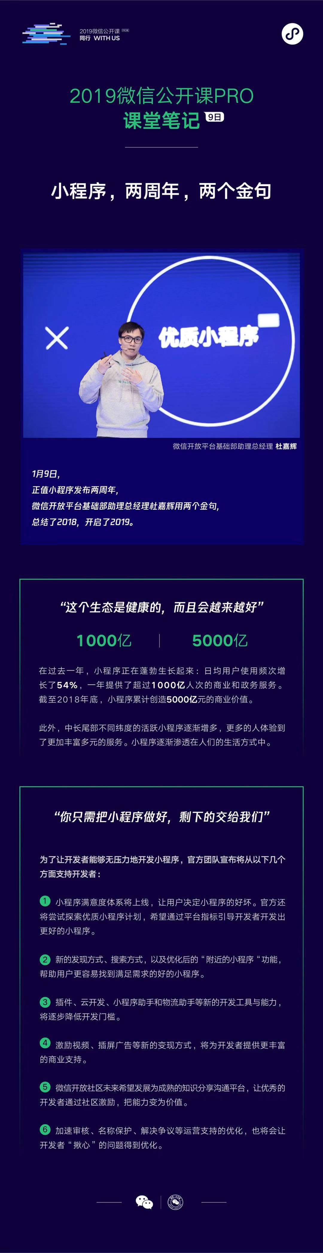 微信小程序公开课Pro课堂讲了什么?微信小程序公开课Pro课堂笔记分享!
