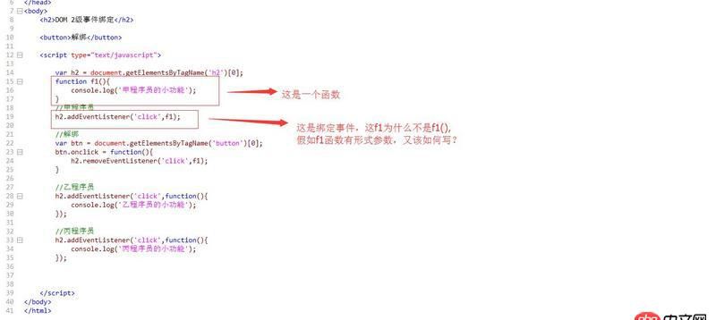 javascript - 例如函数名为f1，f1和f1（）的区别