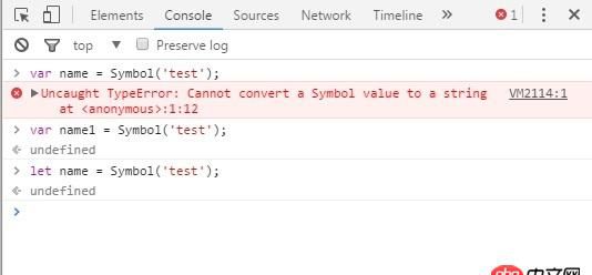 javascript - 奇怪的Symbol的问题