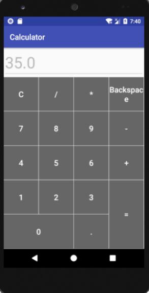 Android studio实现简单的计算器