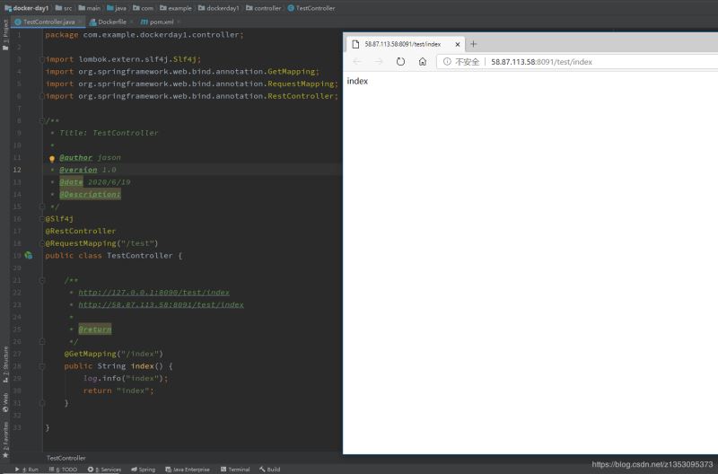 Linux+Docker+SpringBoot+IDEA一键自动化部署的详细步骤