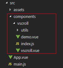 Vue.js桌面端自定义滚动条组件之美化滚动条VScroll