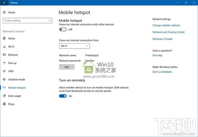 Windows 10创意者无线热点共享怎么用