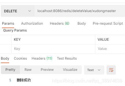 SpringBoot配置Redis实现保存获取和删除数据
