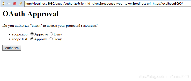 Springboot开发OAuth2认证授权与资源服务器操作