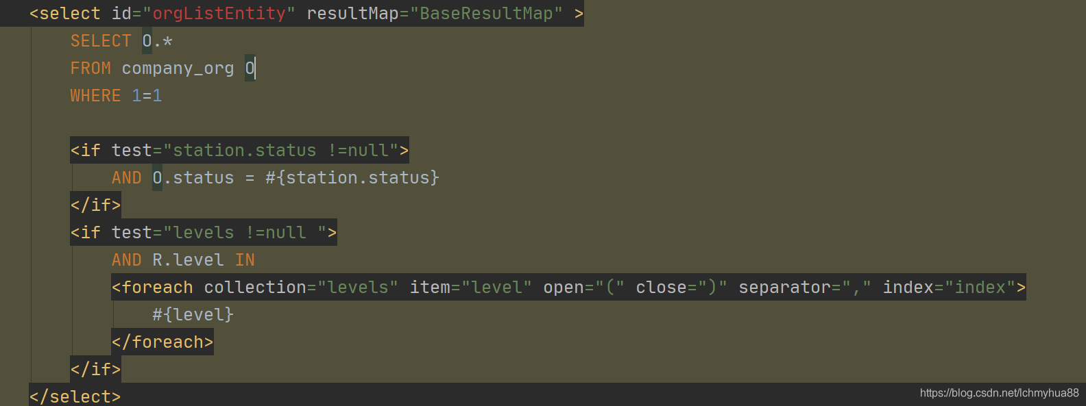 SpringBoot mybatis 实现多级树形菜单的示例代码