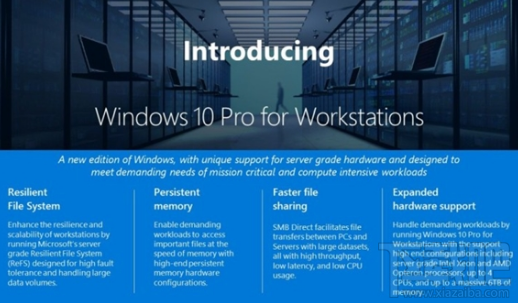 Windows 10工作站专业版怎么样？win 10工作站4大新功能分析