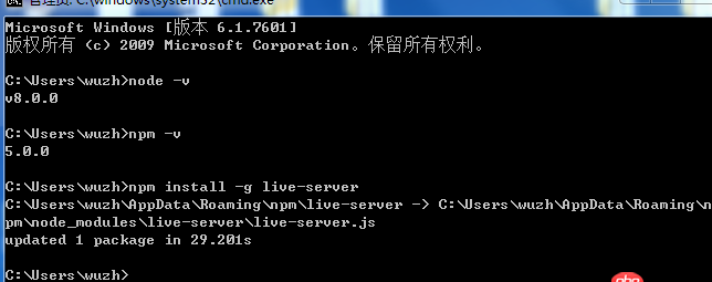 javascript - window下npm依赖安装问题