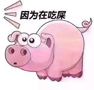 抖音粉猪吃屎表情分享   粉猪吃屎表情什么样