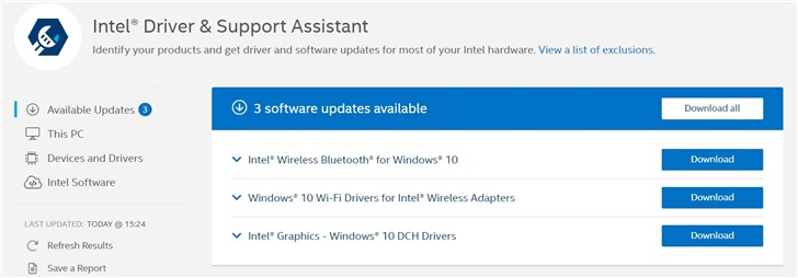 英特尔针对win10 2004更新wifi和蓝牙驱动程序