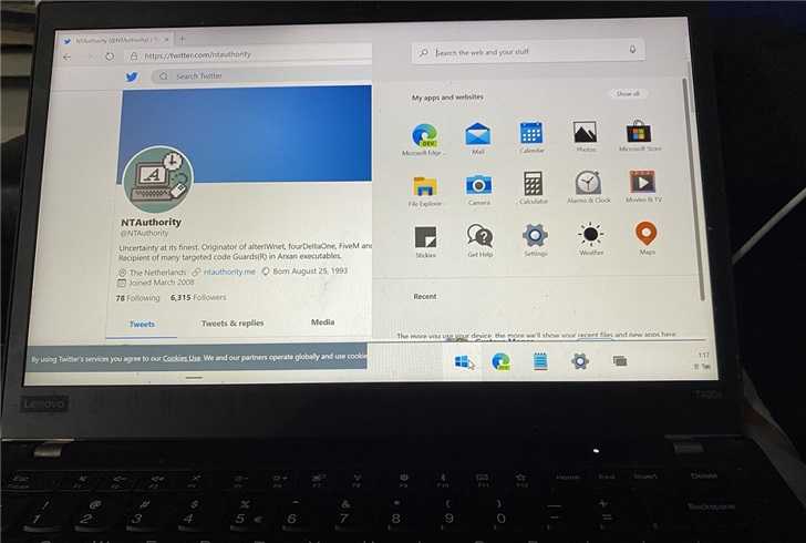 Windows 10X新版本装配单屏笔记本 不能替代win10