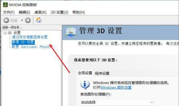 Windows11打开显卡控制面板方法介绍