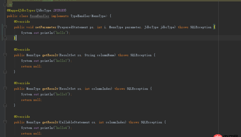 java - Spring boot mybatis 自定义转换器问题