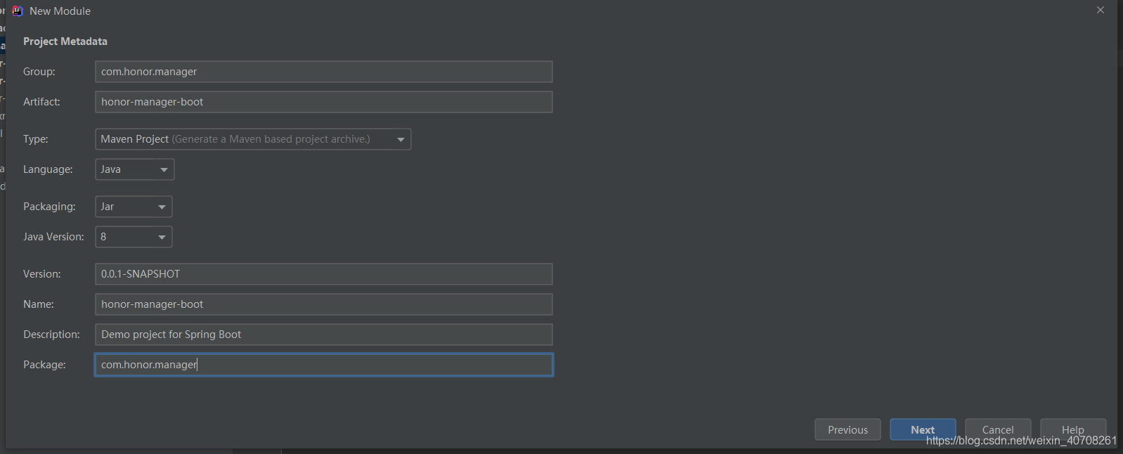 springboot+idea+maven 多模块项目搭建的详细过程（连接数据库进行测试）