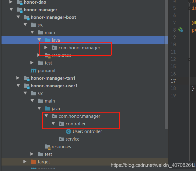 springboot+idea+maven 多模块项目搭建的详细过程（连接数据库进行测试）