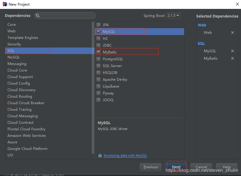 IDEA创建springboot + mybatis项目全过程(步骤详解)