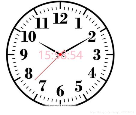 JavaScript编写开发动态时钟