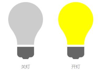 JavaScript实现电灯开关小案例