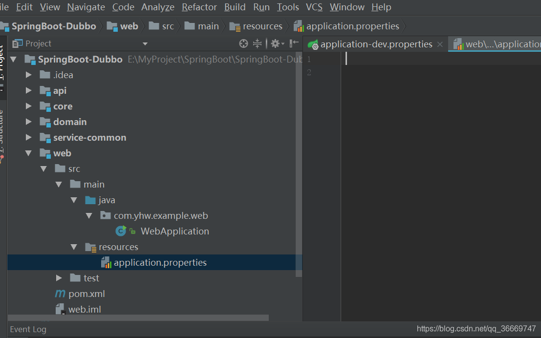 intellij idea中spring boot properties文件不能自动提示问题解决