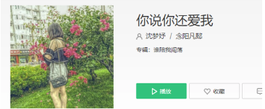 抖音你说过你还是爱我会一直陪着我是什么歌?完整版歌词一览