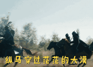 【抖音纵马穿过茫茫的大漠GIF表情包】全套高清无水印分享