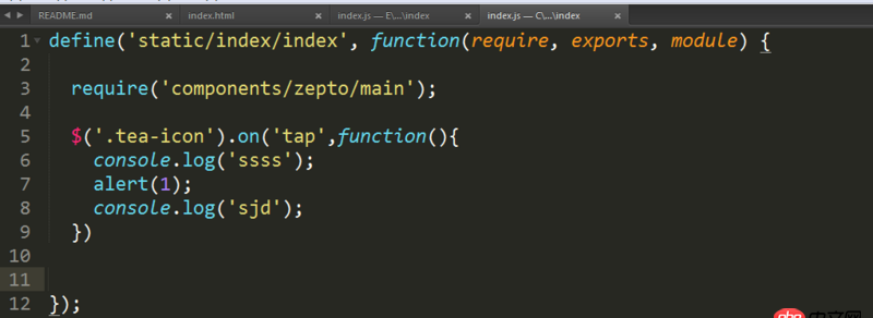 javascript - fis3 构建 模块加载调用问题，index.js不能加载模块zepto.js，也没有错误报警，