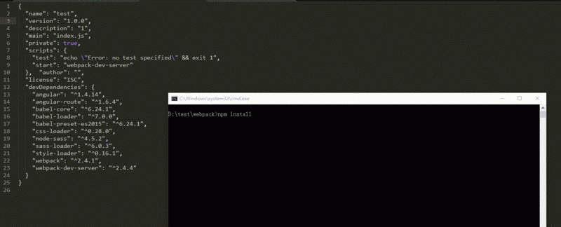 javascript - 一个关于npm安装依赖失败问题 闪了一下