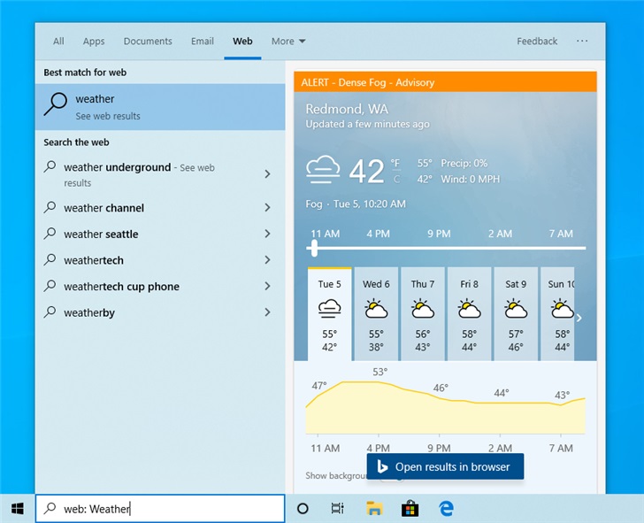 win10预览版19018更新内容大全