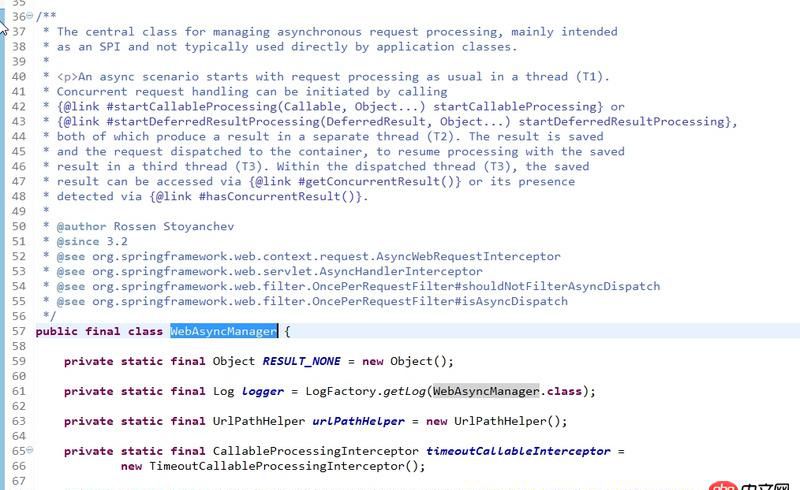 java - Spring 中的WebAsyncManager 有什么应用场景？