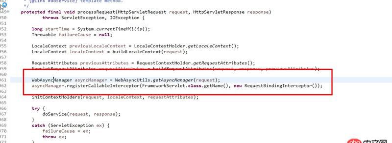 java - Spring 中的WebAsyncManager 有什么应用场景？