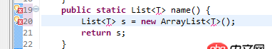 java - <T>泛型为什么在Object[]的前面？为什么都是用t代替，下面的代码却报错？