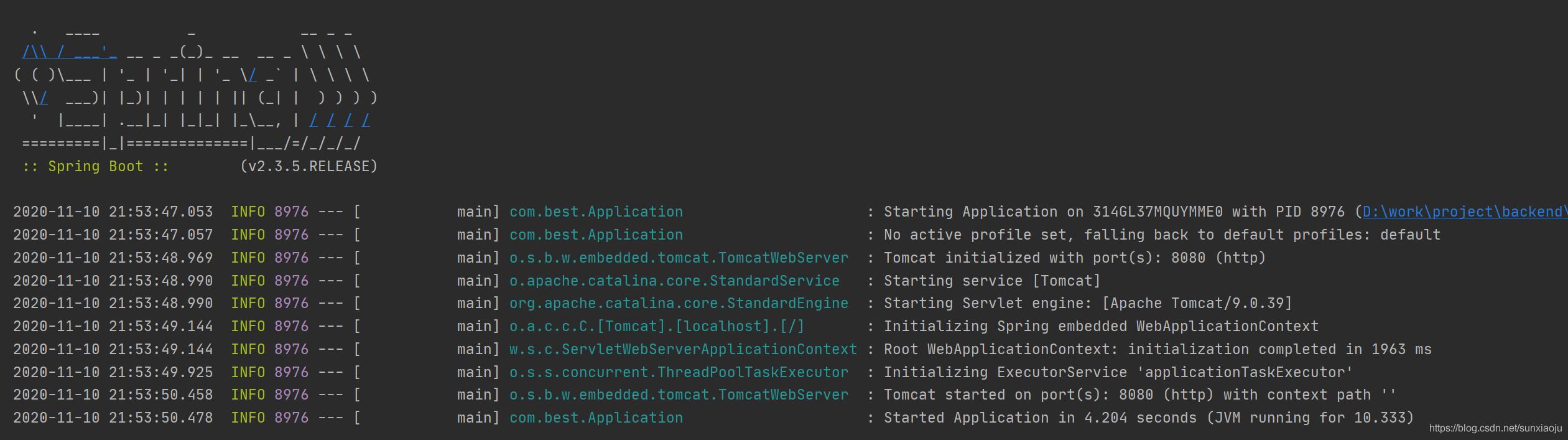 spring boot+mybatis搭建一个后端restfull服务的实例详解