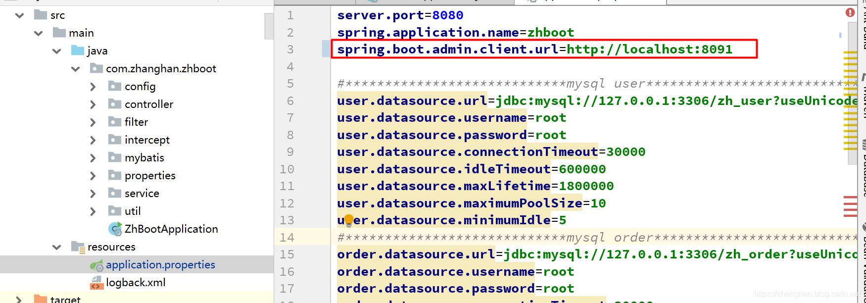 Spring Boot集成 Spring Boot Admin 监控
