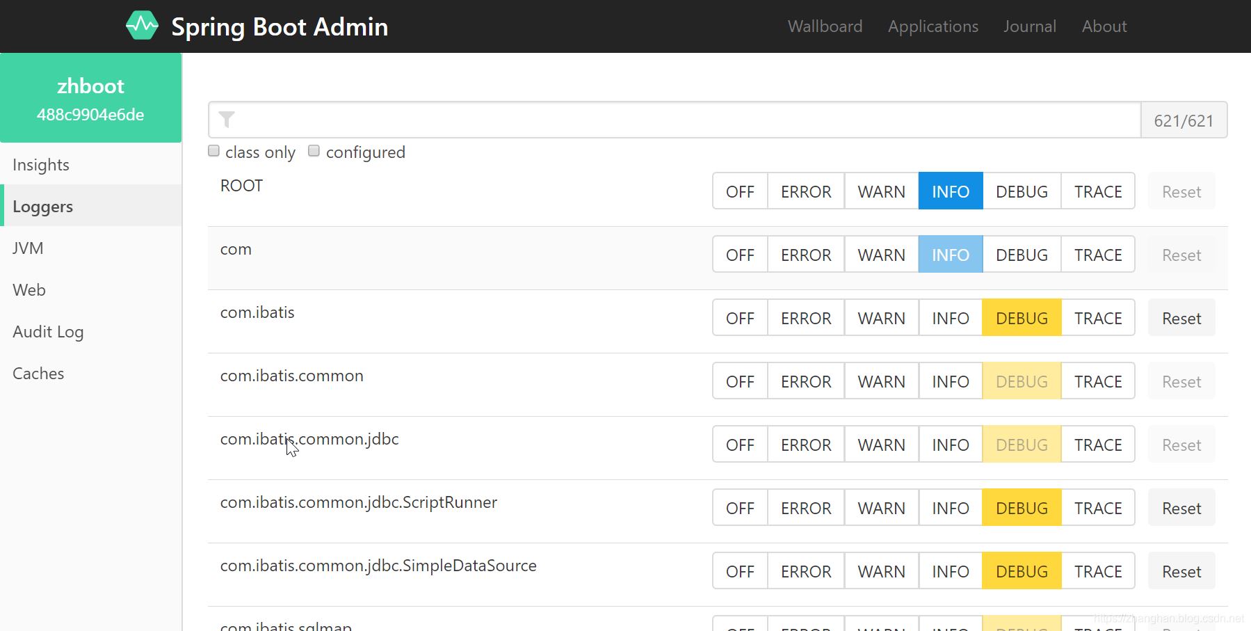 Spring Boot集成 Spring Boot Admin 监控