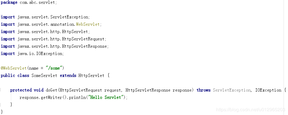 Spring Boot使用Servlet及Filter过程详解