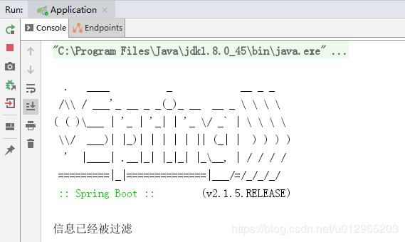 Spring Boot使用Servlet及Filter过程详解