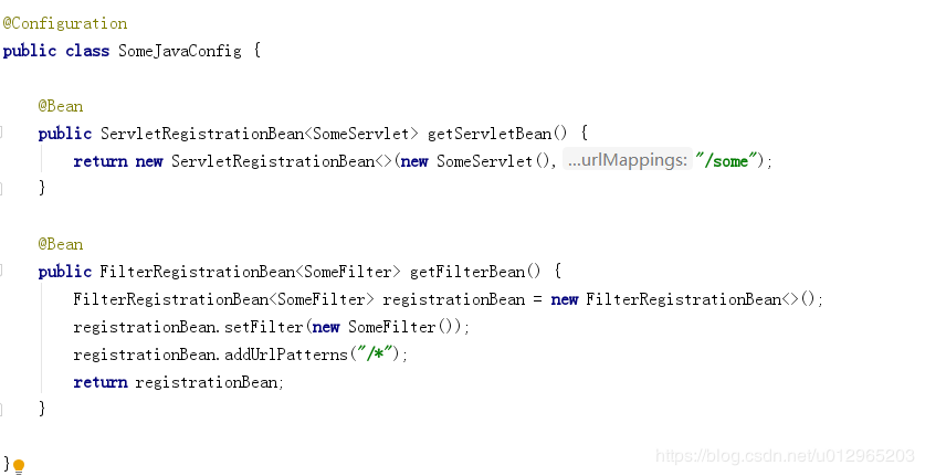 Spring Boot使用Servlet及Filter过程详解